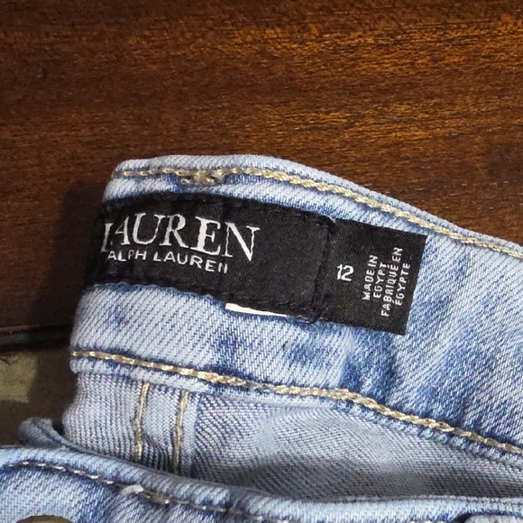 Lauren Ralph Lauren Light Wash Skinny Jeans - Picture 3 of 3